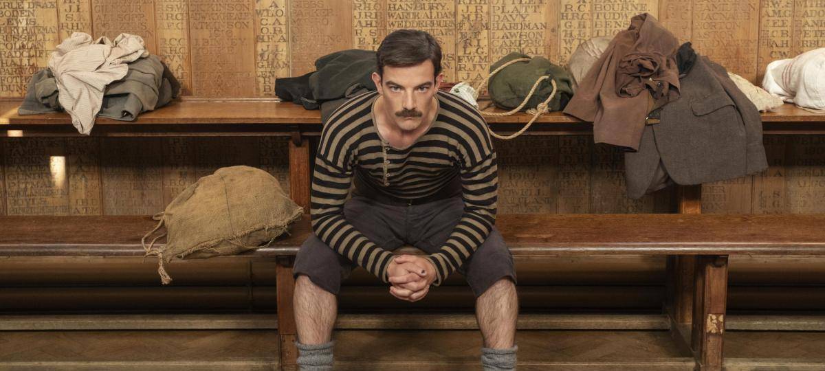 Feregus Suter in der Kabine.