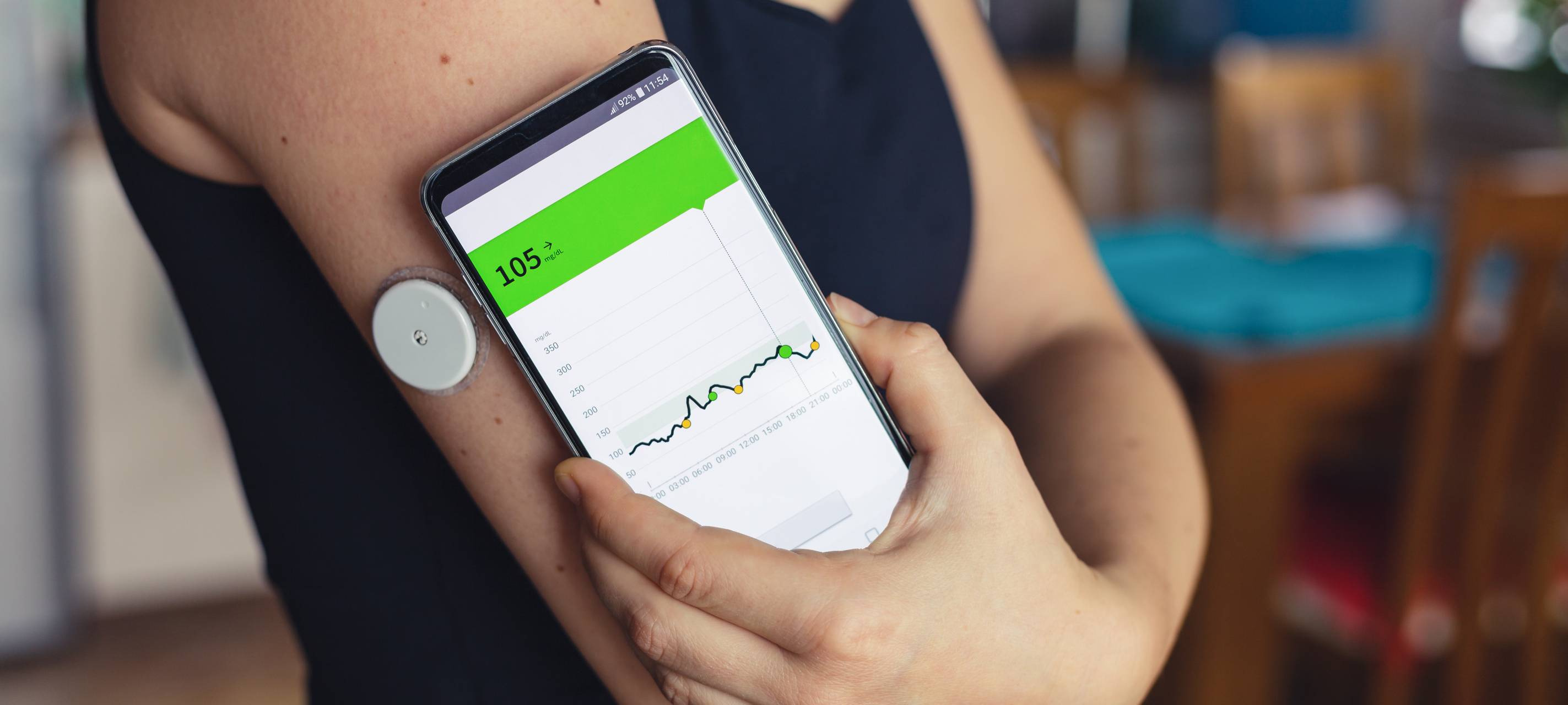 Neue Sensoren, die kontinuirlich den Blutzuckerspiegel messen - vor allem für Typ 1 Diabetiker ein echter Gamechanger