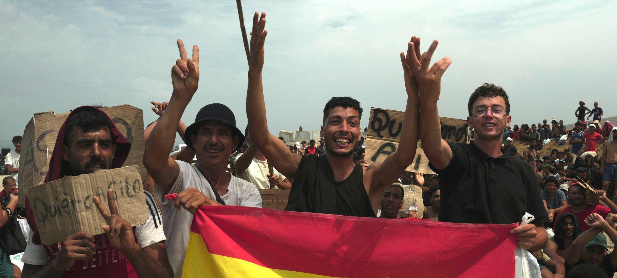 Migranten in Spanien - Ceuta