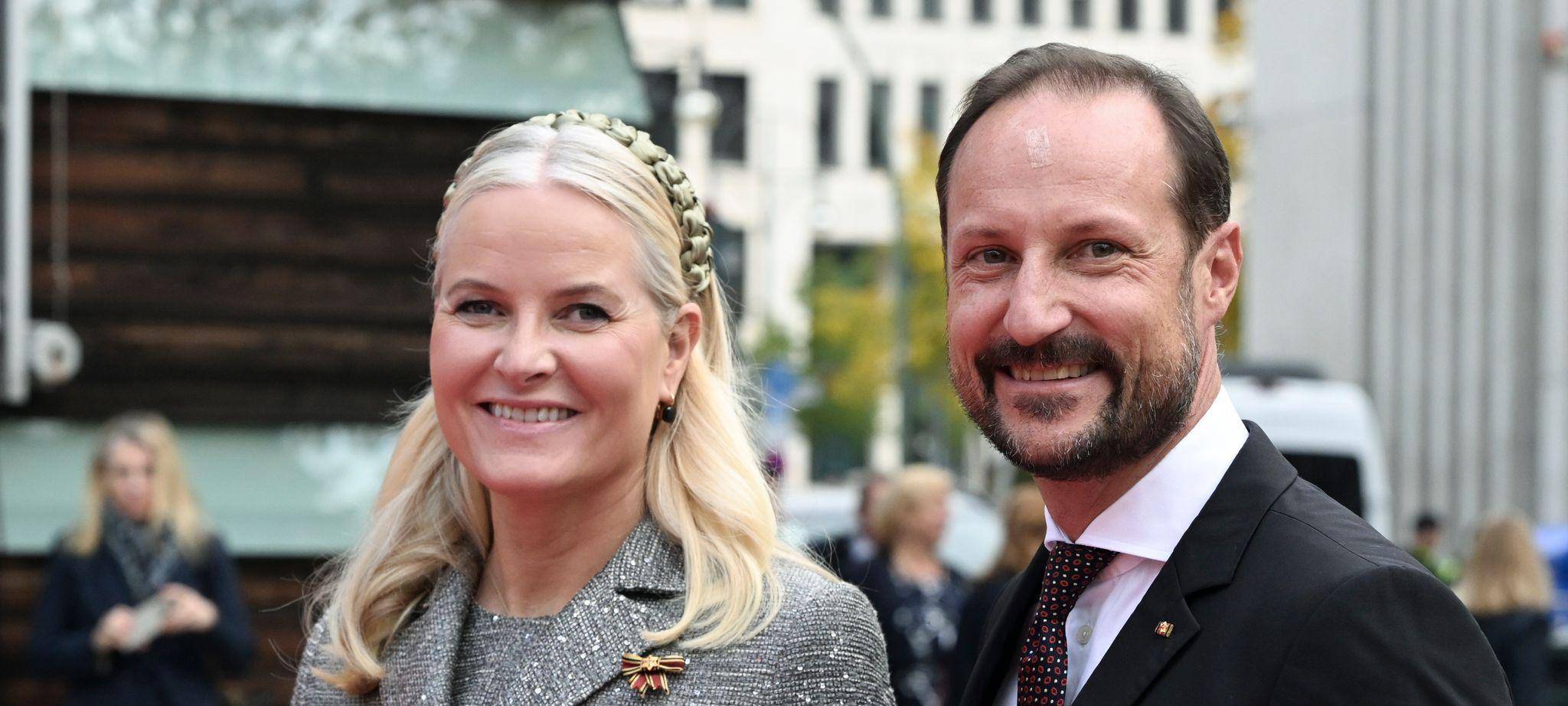 Norwegens neuer König Haakon und Königin Mette-Marit