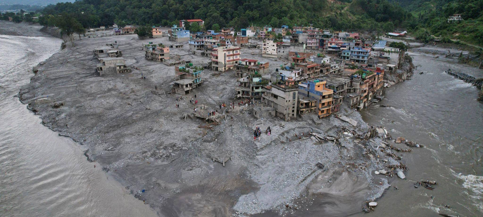 Sturzflut im Himalaya - Nepal
